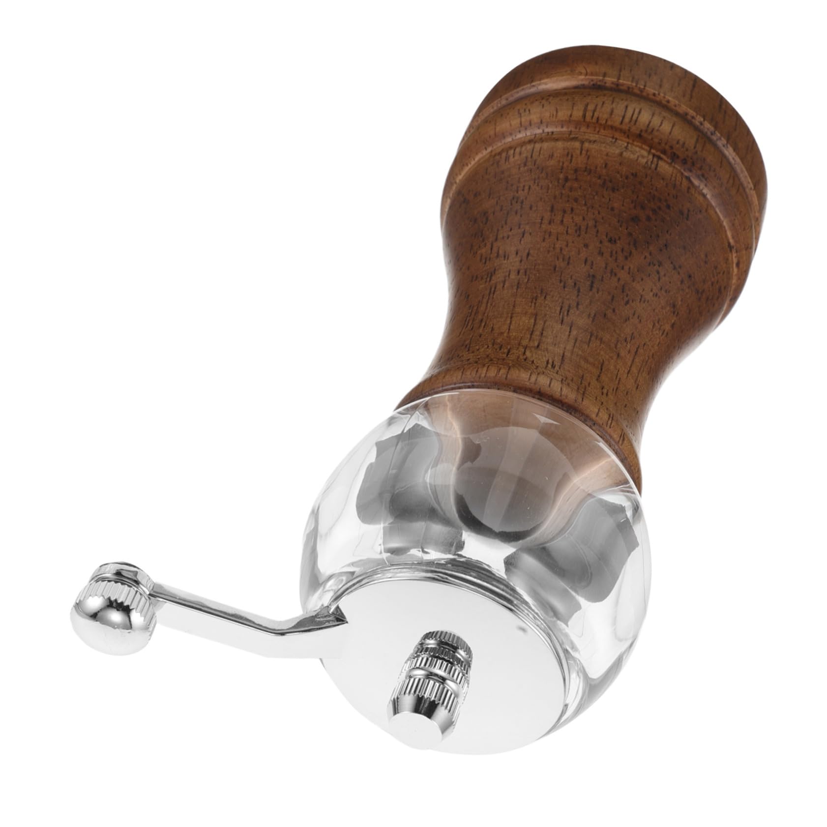 Moulin à poivre avec manivelle ergonomique pour moudre facilement les épices