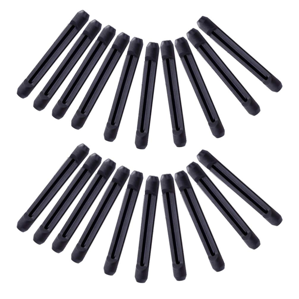 EXCEART 10 Pares Gafas De Silicona Antideslizante Anteojos Oreja Calcetines Fundas De Silicón Para Patillas De Anteojos Empuñaduras De Oreja De Anteojos Oído Gel De Sílice Herramienta