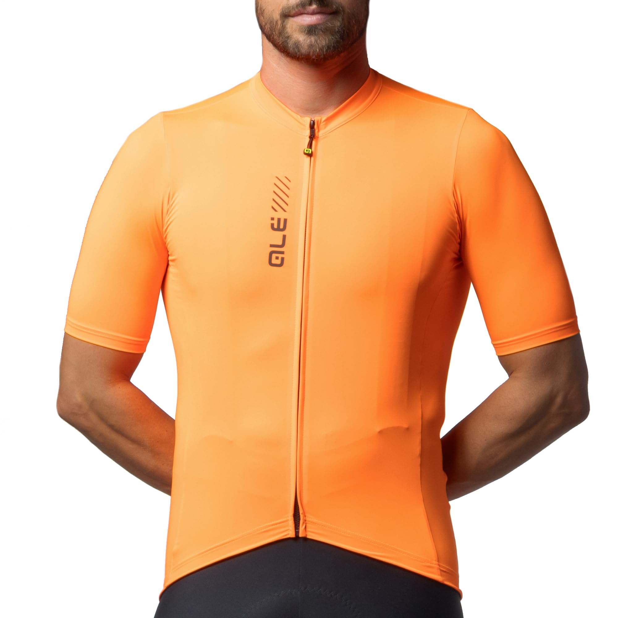 Ale Orange Colour Block Pragma Short Sleeve Jersey Size 30