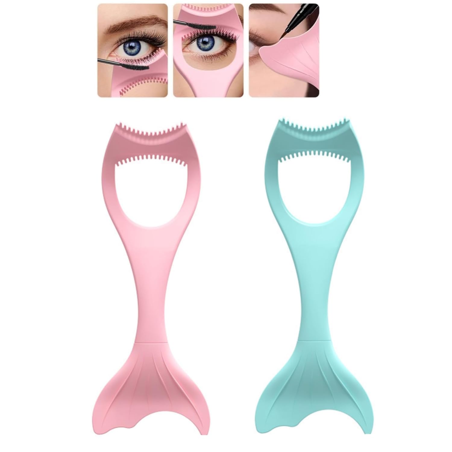 3in1 Eyelashes Tools Mascara Shield Applicator, Mascara