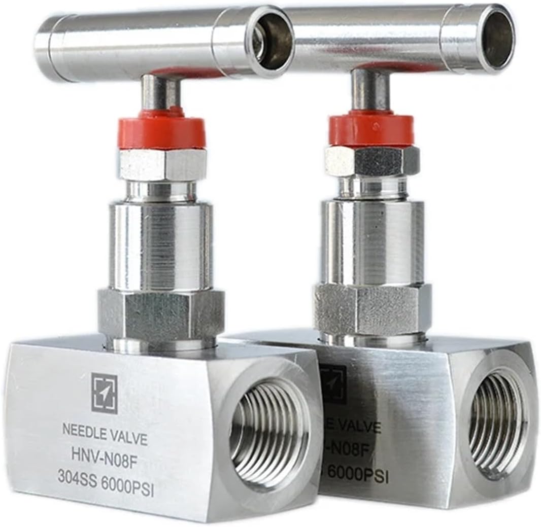 1/4 3/8 1/2 Inch High Pressure Stainless Steel 304 Shut Off Needle Globe Valve J13-320P Crane Flow Control 1Pcs(1",BSP)