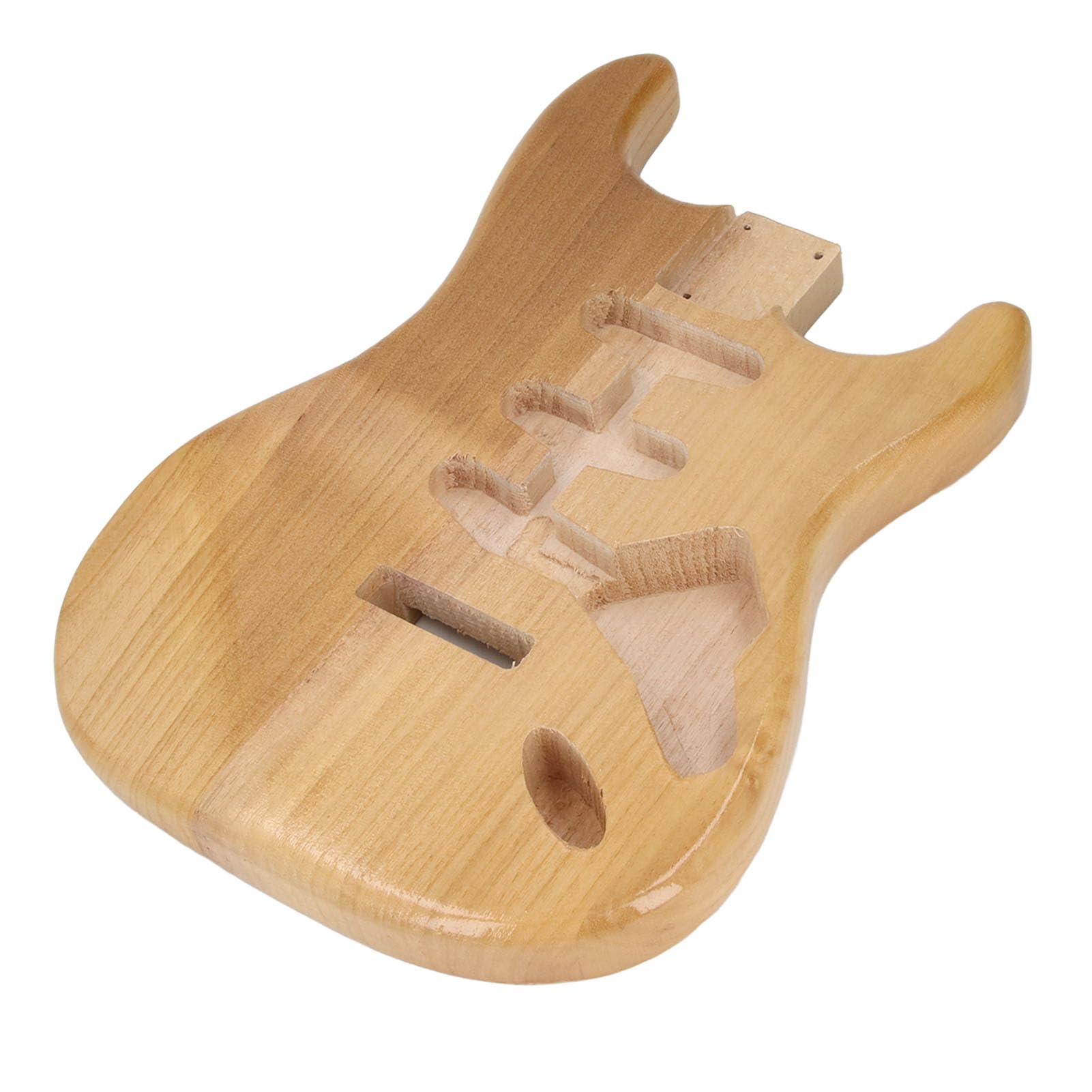 Dioche Korpus Gitary Elektrycznej Drewno Orzechowe Pusta, Potrójna Lufa Gitarowa z Pojedynczym Otworem do Personalizacji