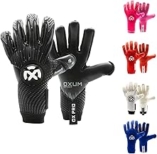 OXUM OX Pro Goalkeeper Gloves for Adults - High Performance Football Gloves with Advanced Technology, Heavy Duty, Superior Grip and Great Comfort.