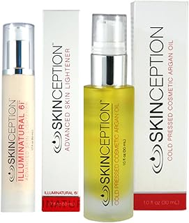 Skinception Illuminatural 6i (50 mL) and Skinception Argan Oil - (1 fl oz) Combo