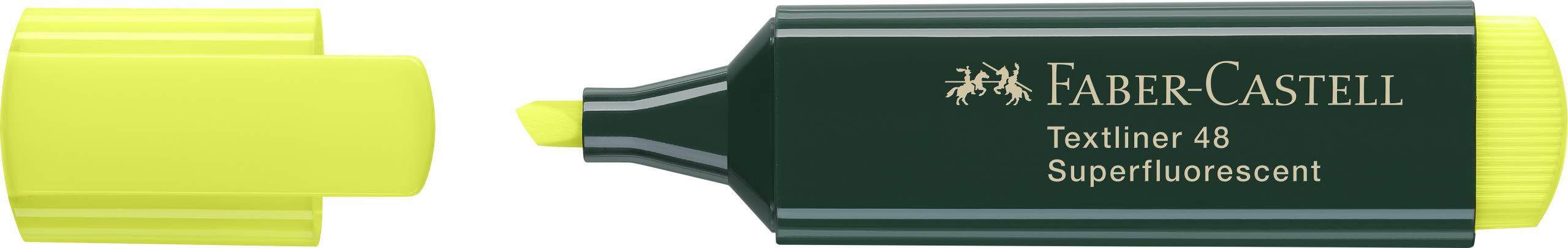 Faber-Castell 145099 Zakreślacz, Żółty, 48 sztuk