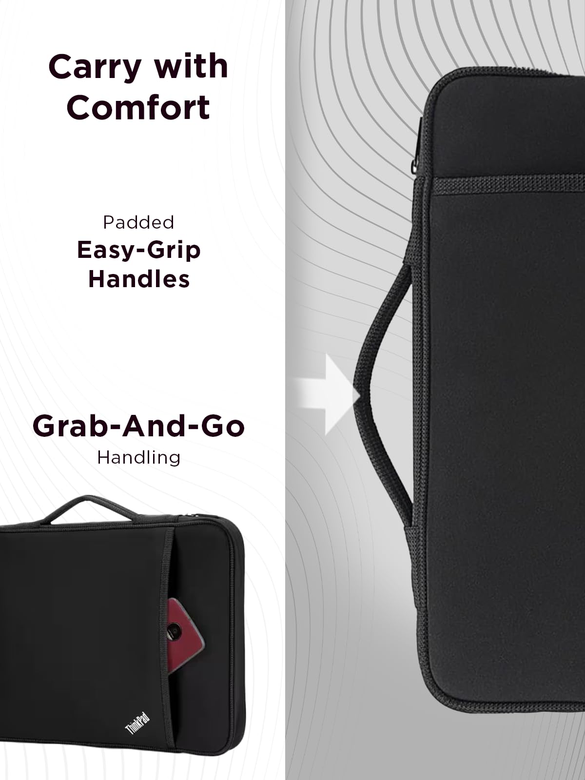 Lenovo 4X40N18009 Thinkpad 14-calowy rękaw czarny