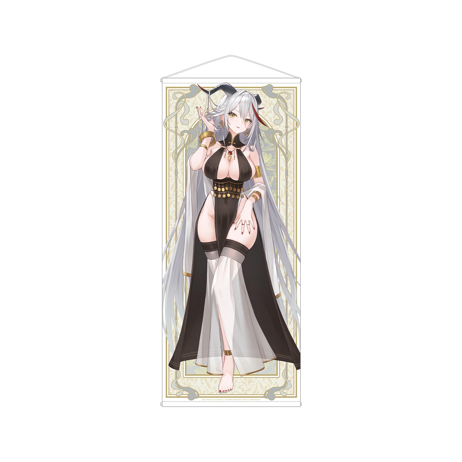 Amazon.co.jp: アズールレーン 描き起こしイラスト エーギル 踊り子ver