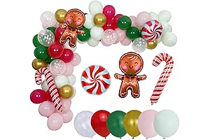 Gleeful Gingerbread Candy Decorations Reign in the Christmas Cheer