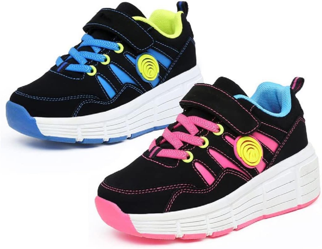 light up wheel trainers