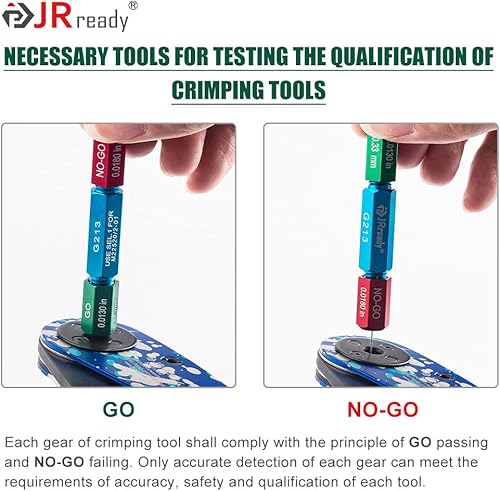 Miniatura 6 de JRready Juego de herramientas de prensado de arnés de conector electrónico NEW-AS2 (M225202-01) y NEW-ASF1 (M225201-01) utilizado para terminales de