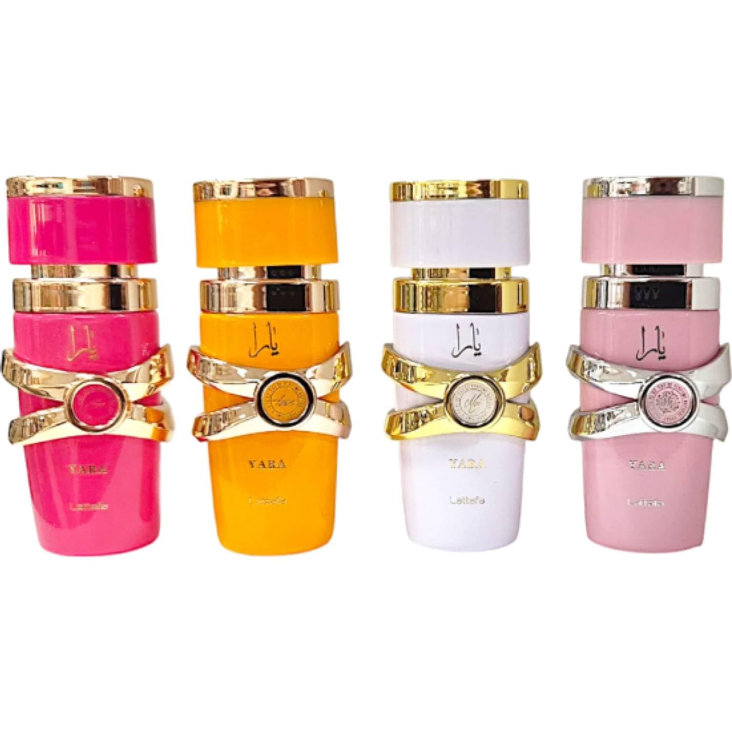 Yara Collection Eau de Parfum - Set regalo da 25 ml, 4 pezzi