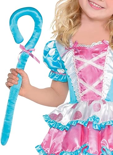 Miniatura 4 de amscan Disfraz de Little Bo Peep para niñas pequeño 4-6 3 piezas multicolor