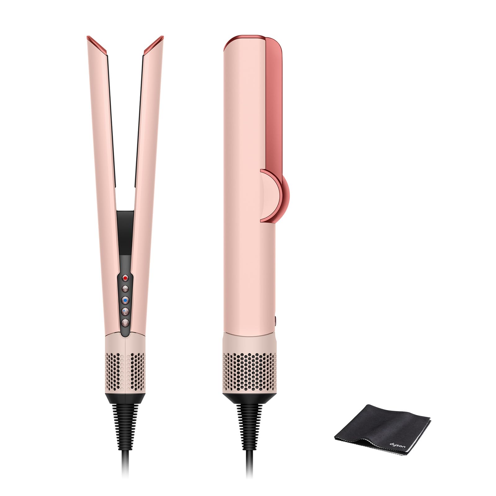 Dyson(ダイソン) ドライヤー Dyson Airstrait™ストレイトナー さくらチェリー (HT01 KP AM) 大風量 速乾 ストレート ヘアアイロン【Amazon.co.jp限定】【熱プレートがなく、風の力でストレート】