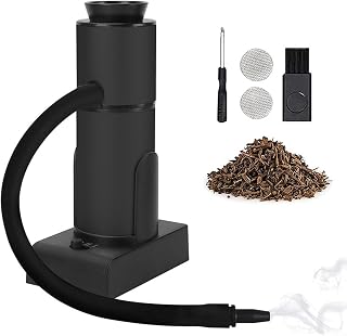 Portátil de mano para barbacoas, cócteles y alimentos, infusor perfecto para cocinar y entretenimiento al aire libre, color negro
