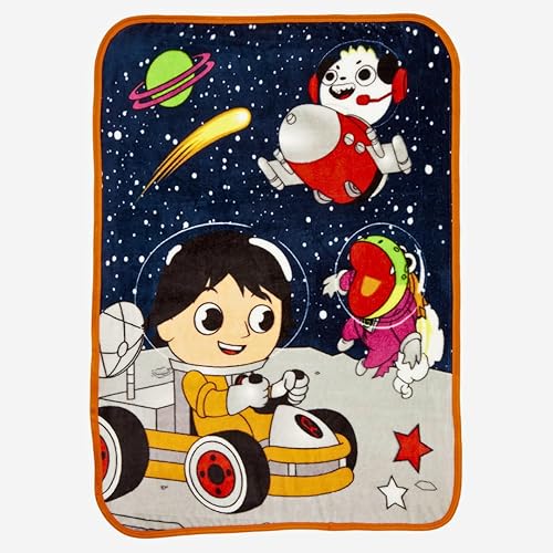 Franco Ryan's World - Ropa de cama para niños, manta de seda supersuave al tacto, 40 x 50 pulgadas, (producto oficial con licencia)