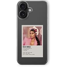 iPhone 16 Plus ile Uyumlu Nicki Minaj Minimalist Poster Tasar m Bask l   effaf K l f
