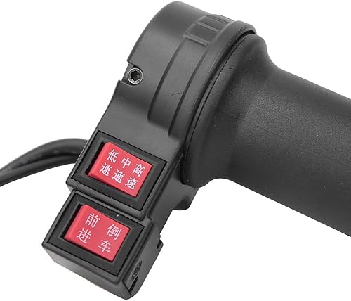 Miniatura 8 de Alomejor Agarre de acelerador de control de velocidad, engranajes de 3 velocidades, mango de gas universal, agarre de mano para bicicleta eléctrica