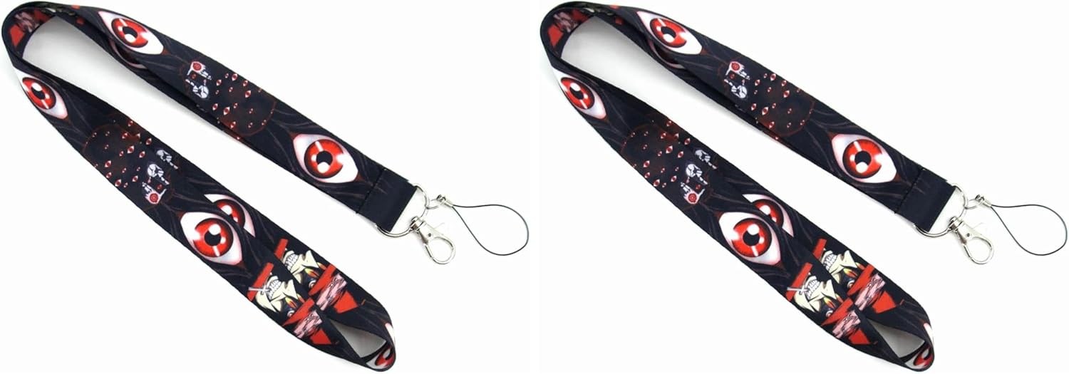 Hellsing Manga Anime 17.7" Neck Lanyard Keychain Holder ID Badge Mobile Phone Pin Strap by Pinstant Multicolor