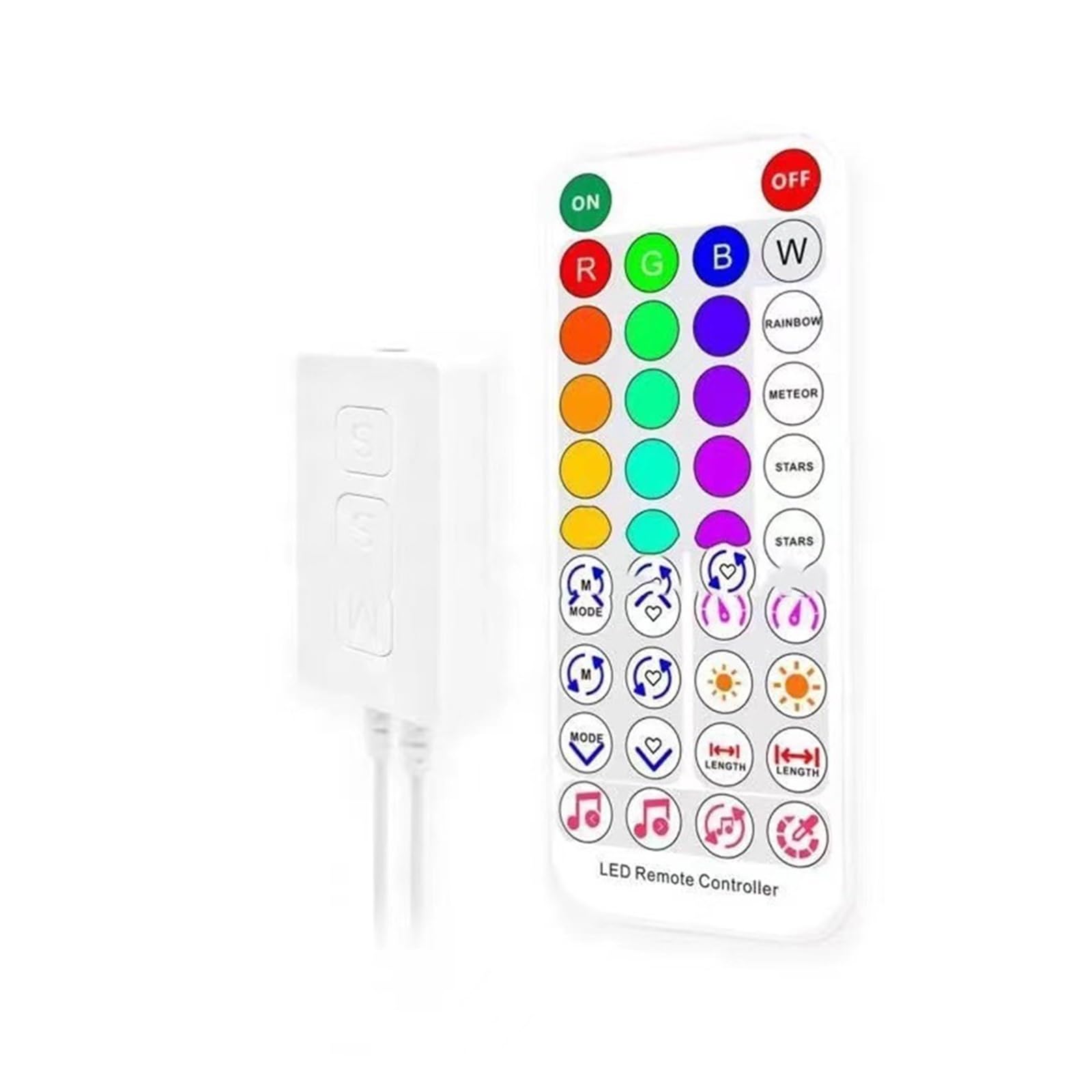 Contrôleur Bluetooth de bande lumineuse LED adressable WS2811 WS2812 télécommande SP611E 5V 24V