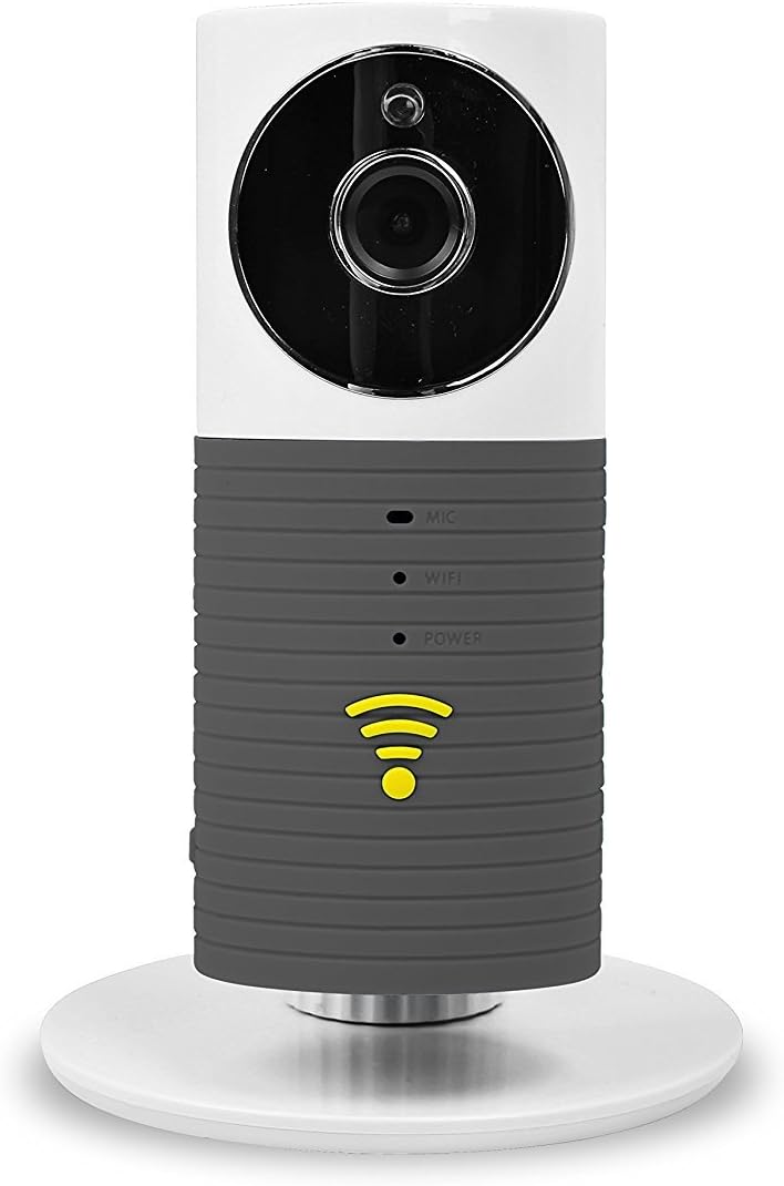 FancyTech 2nd Generation 960P Cloud Cam Camera, Clever Dog Smart Camera with Night vision 2-way audio talk House Security Baby Monitor Camera (Gray)