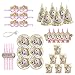 Phantasya 42 Pièces Décorations d'anniversaire Licorne, Accessoires de Fête Licorne, Ensemble de Fournitures de Fête Licorne, pour Enfants, Garçons, Filles, Fête d'anniversaire, pour 6 Personnes