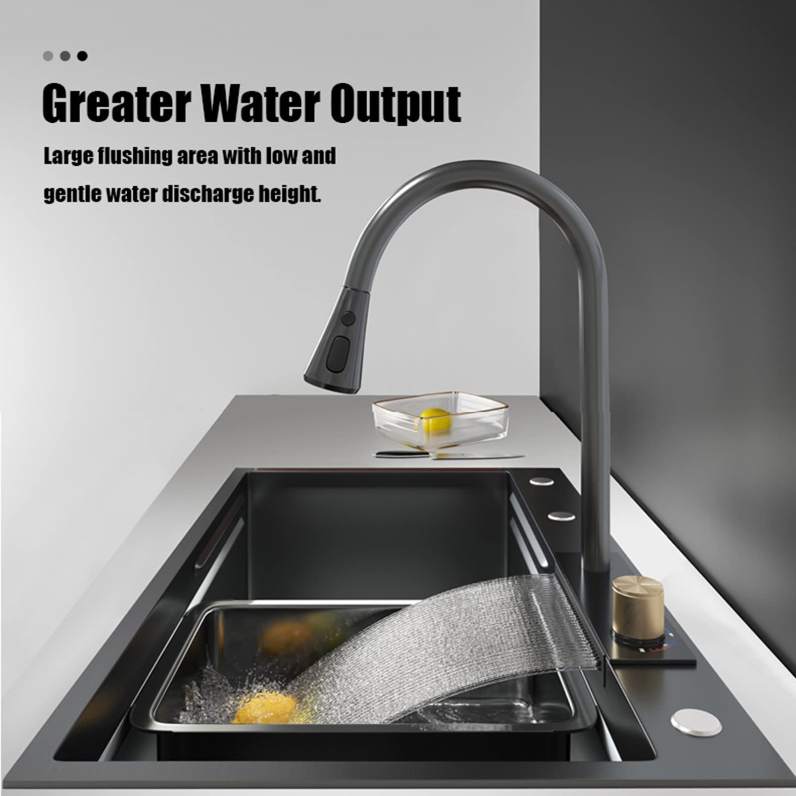 Outdoor Küchenspüle Edelstahl - Freistehendes Waschbecken Mit Hahn Für Camping & Garten