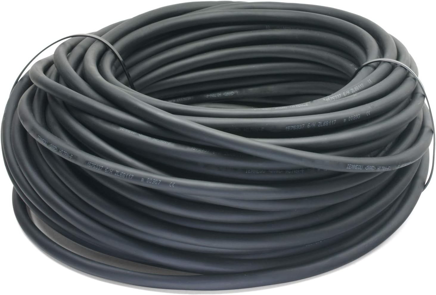 Panzerleitung H07BQ-F 3G 2,5mm² Blau - 25 Meter PUR-Kabel ölbeständig, Für Elektrowerkzeuge & Anlagen