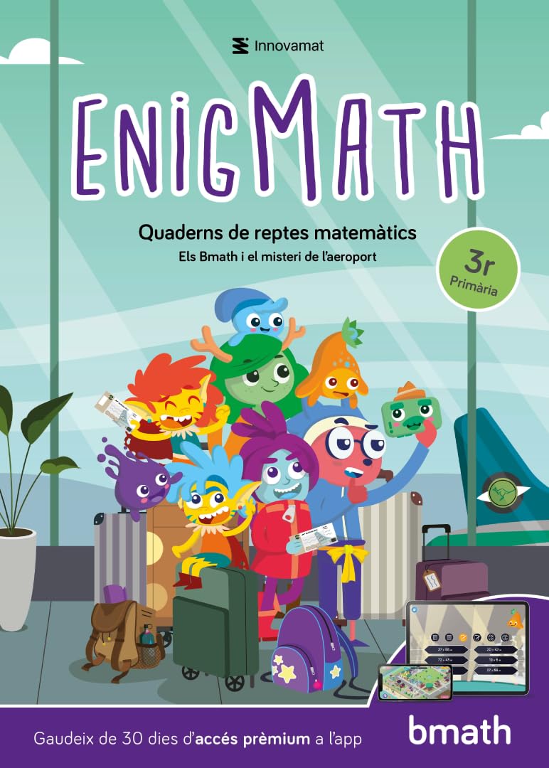Innovamat - Enigmath 3r de primària - Quadern de reptes matemàtics (Col·lecció Enigmath)