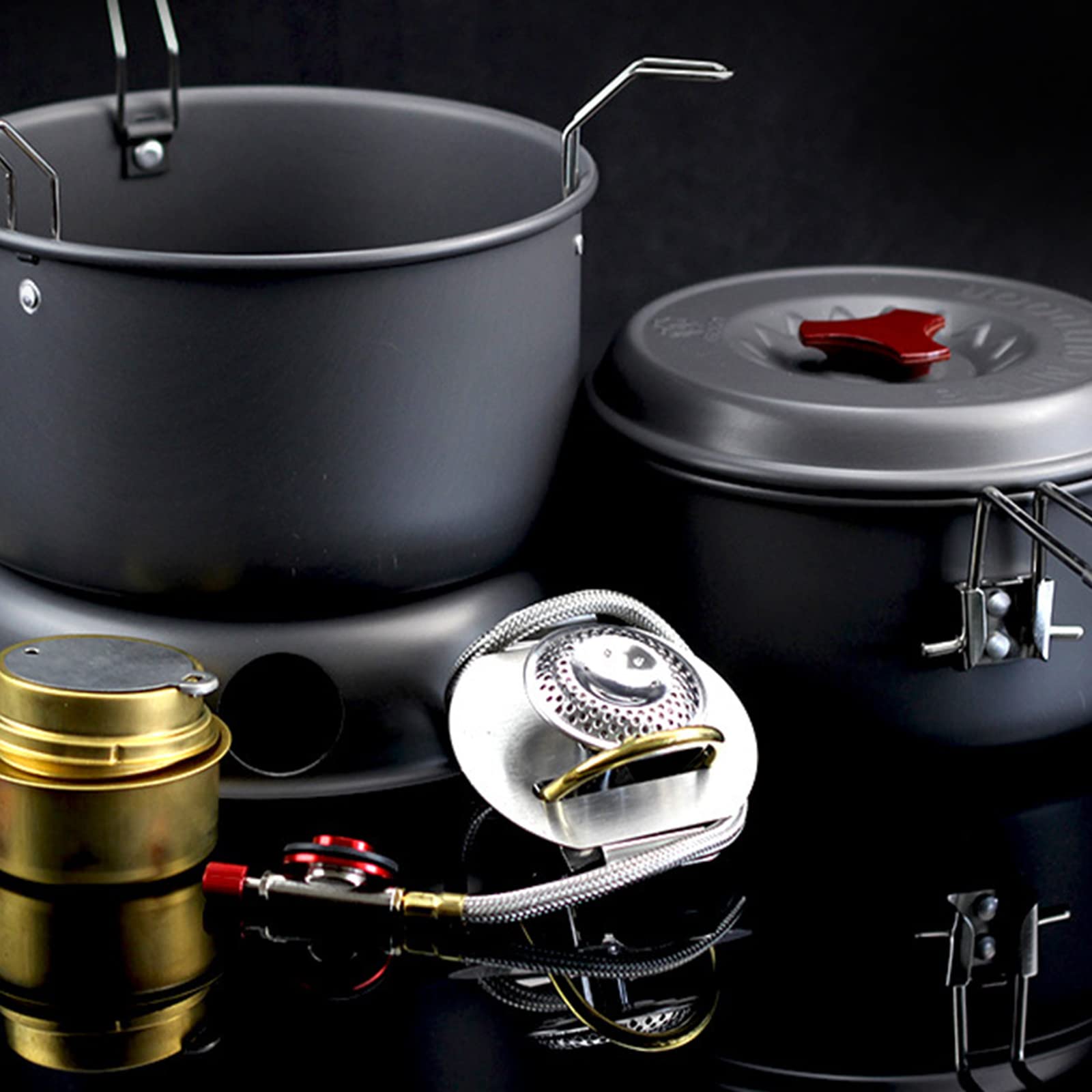 BULIN 多機能アルコール・ガソリンストーブ・鍋セット 屋外キャンプ用多目的ストーブアルコール炉 BL100-Q1 Amazon | BULIN 多機能アルコール・ガソリンストーブ・鍋セット 屋外