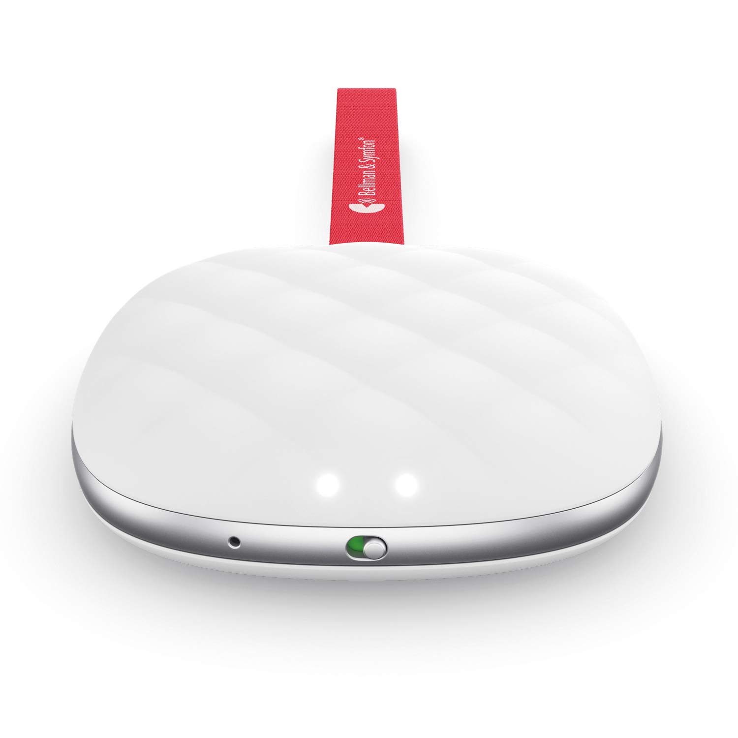 Bellman & Symfon VIBIO BE1221 Bluetooth-Wecker/Vibrationspad, Weiß, 4.1 cm x 2.1 cm