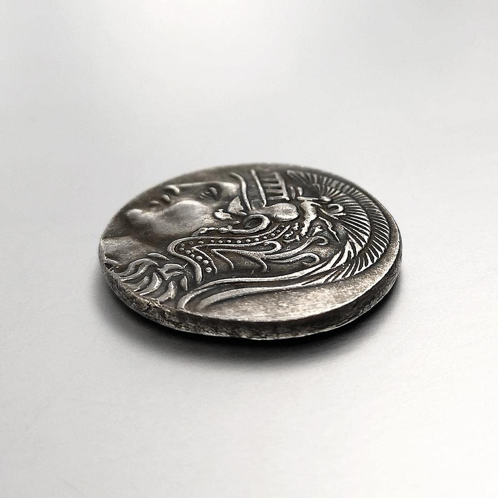 SECRET DESIRE 1Pc Ancient Greek Owl Athena Silver Coin Goddess of Wisdom Coin Art Collect (B0CF4YB8V2) Amazon Price History, Amazon Price Tracker