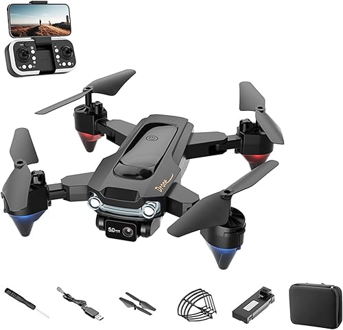 Drone sin escobillas con cámara 1080P 2.4G WIFI FPV RC Quadcopter, juguetes para evitar obstáculos, regalos para niños y adultos
