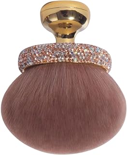 Mushroom Makeup Brush, Mushroom Blush Brush Kvinnor Girls Lose Powder Blush | Kompakt resesmakeup concealer applikator för hustru dotter dagligen