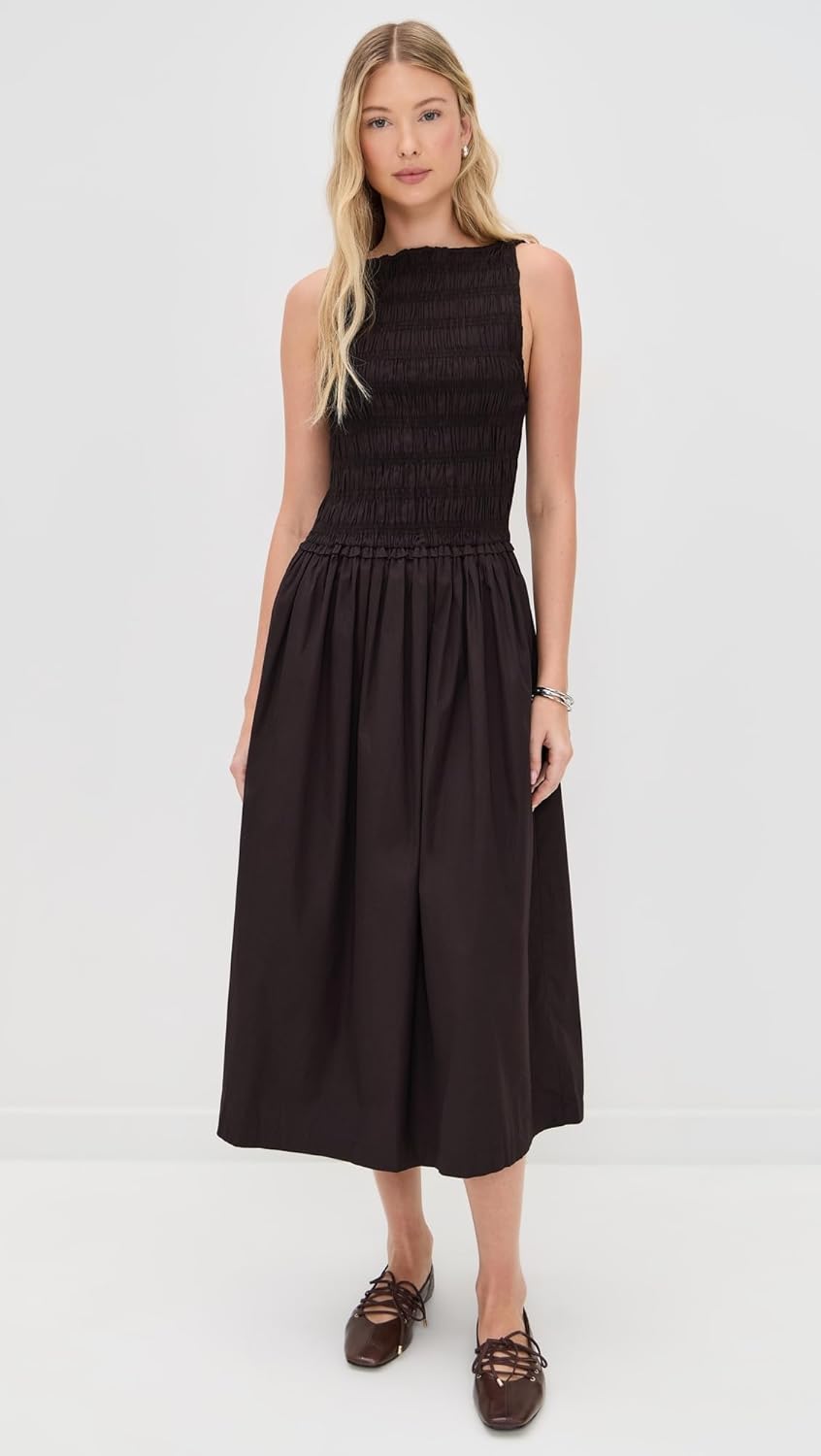 Madewell Women's The Melody Smocked Midi Dress - Image 2