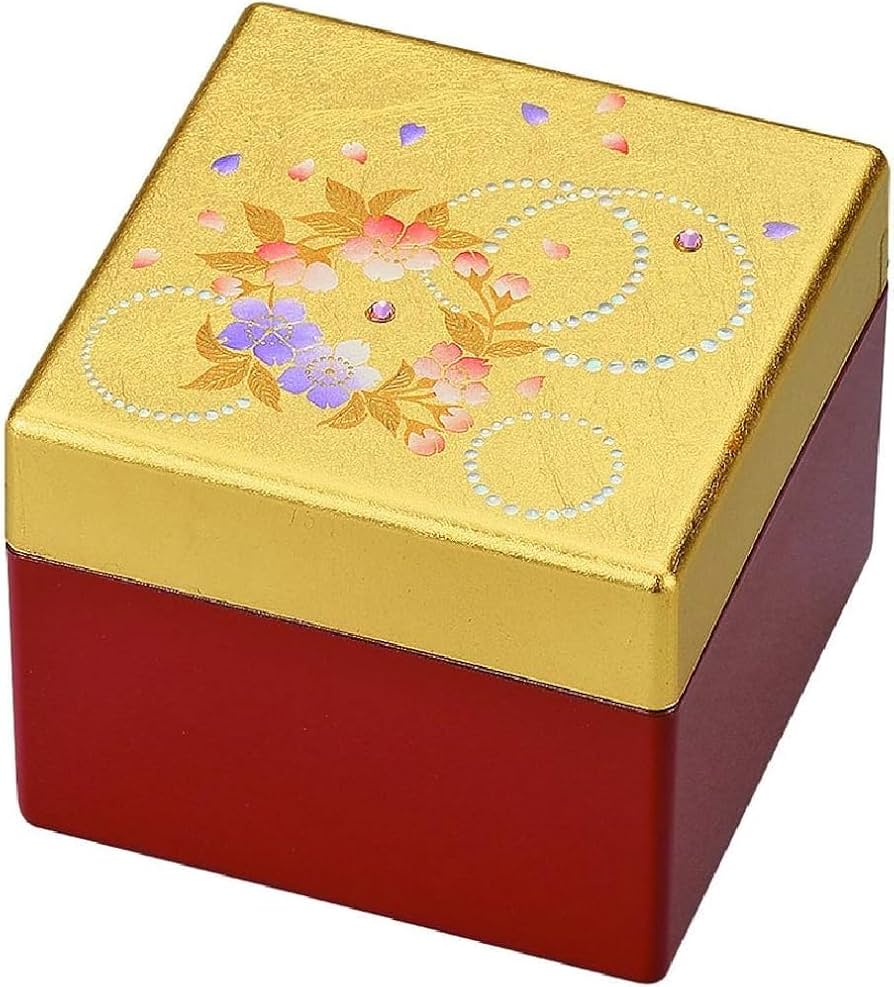 Amazon | 山中漆器 山中塗 角宝石箱（オルゴール付） (かりん(G