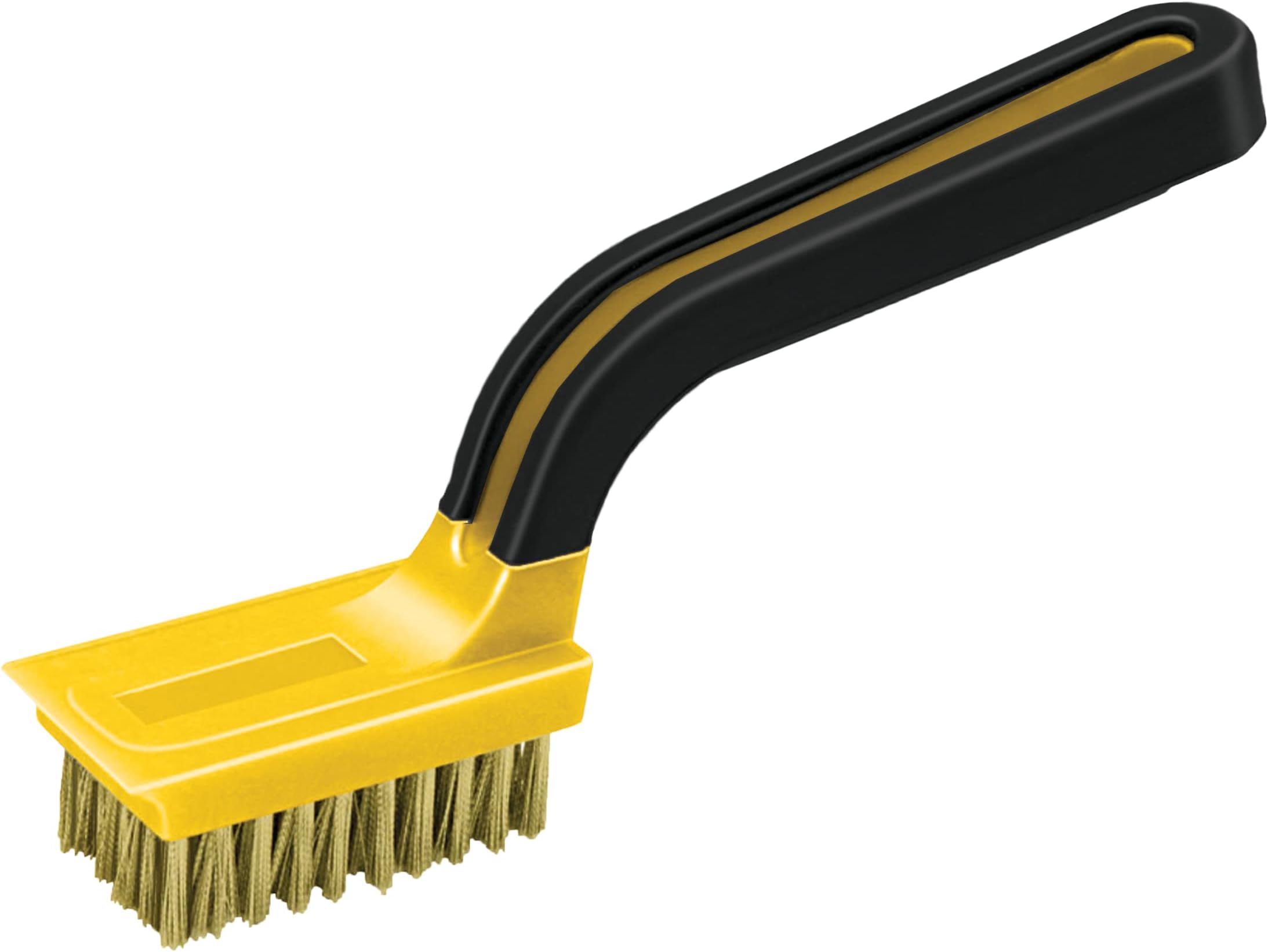ALLWAY Tools-BB2 Wide Brass Stripper Brush, Black, 1 Pack