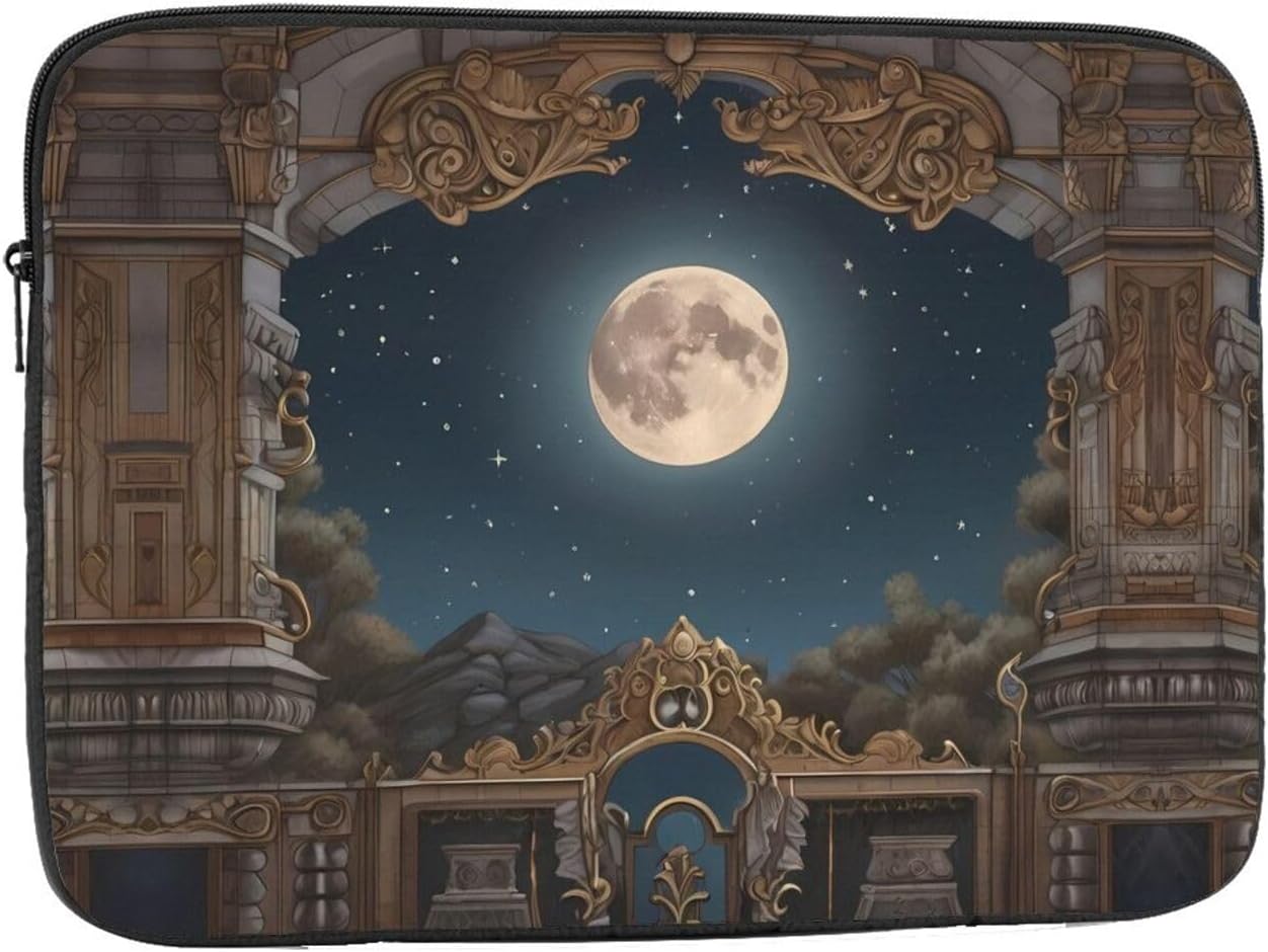 Star Castle Printed 10 inch Laptop Case, Business/Office Commuter Laptop Case