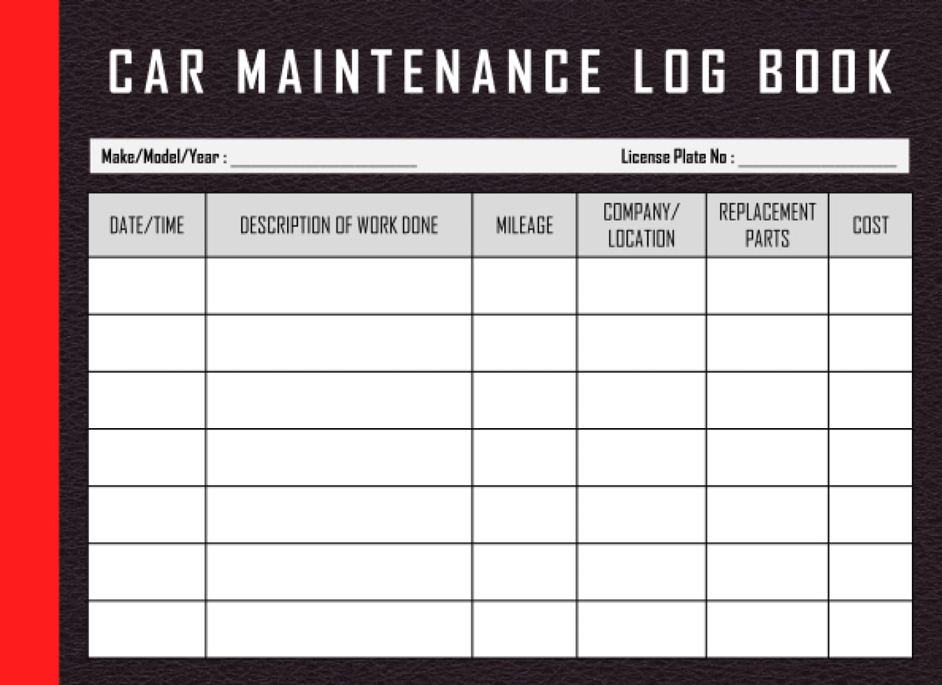 car-maintenance-log-book-maintenance-log-book-vehicle-maintenance