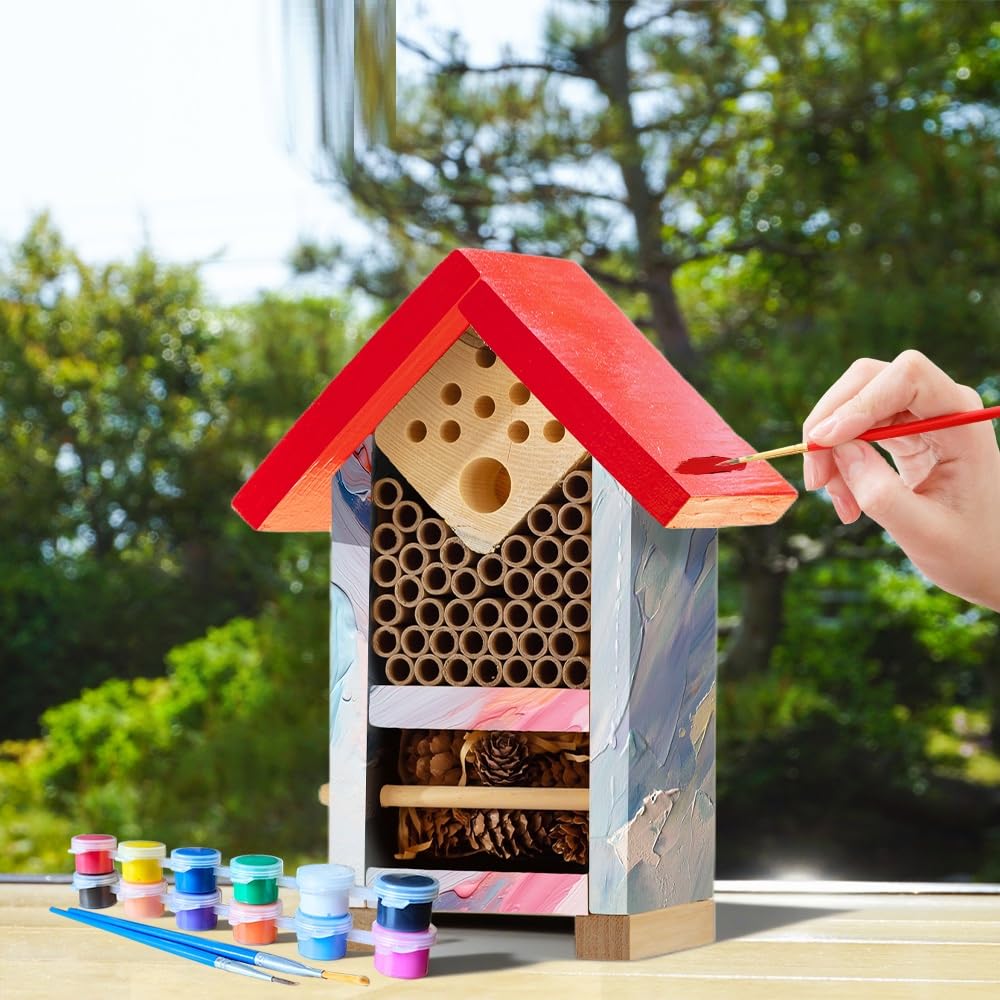 Outdoor Bug Hotel Building Kit: Create a Thriving Wildlife Haven