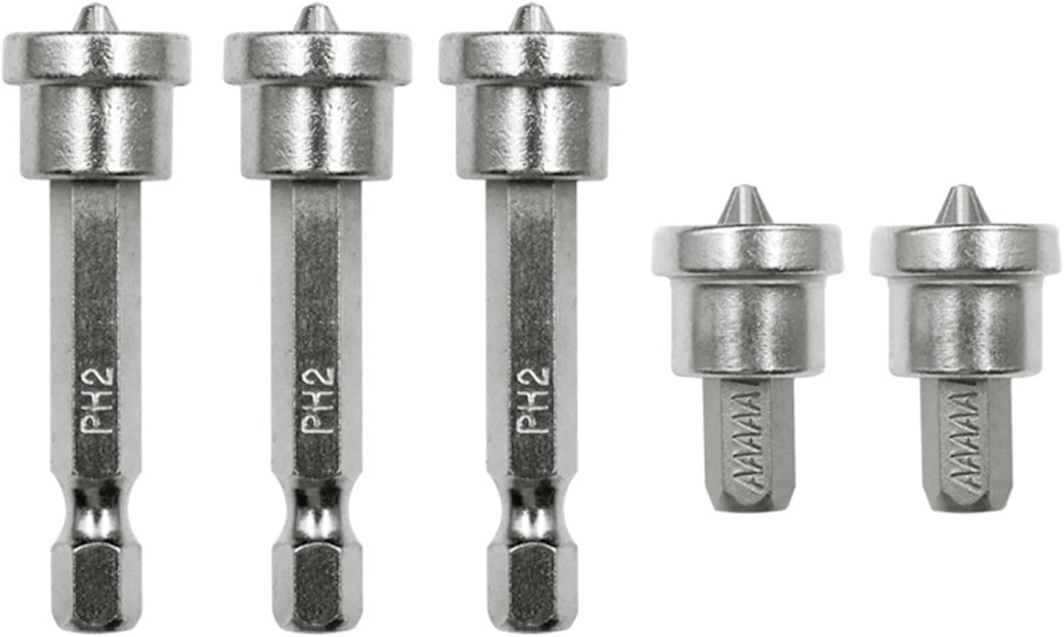 Security Bit Set 5pcs Positioning Screwdriver Bits Screw Holder Material Easy Installation for Woodworking Auto Repair
