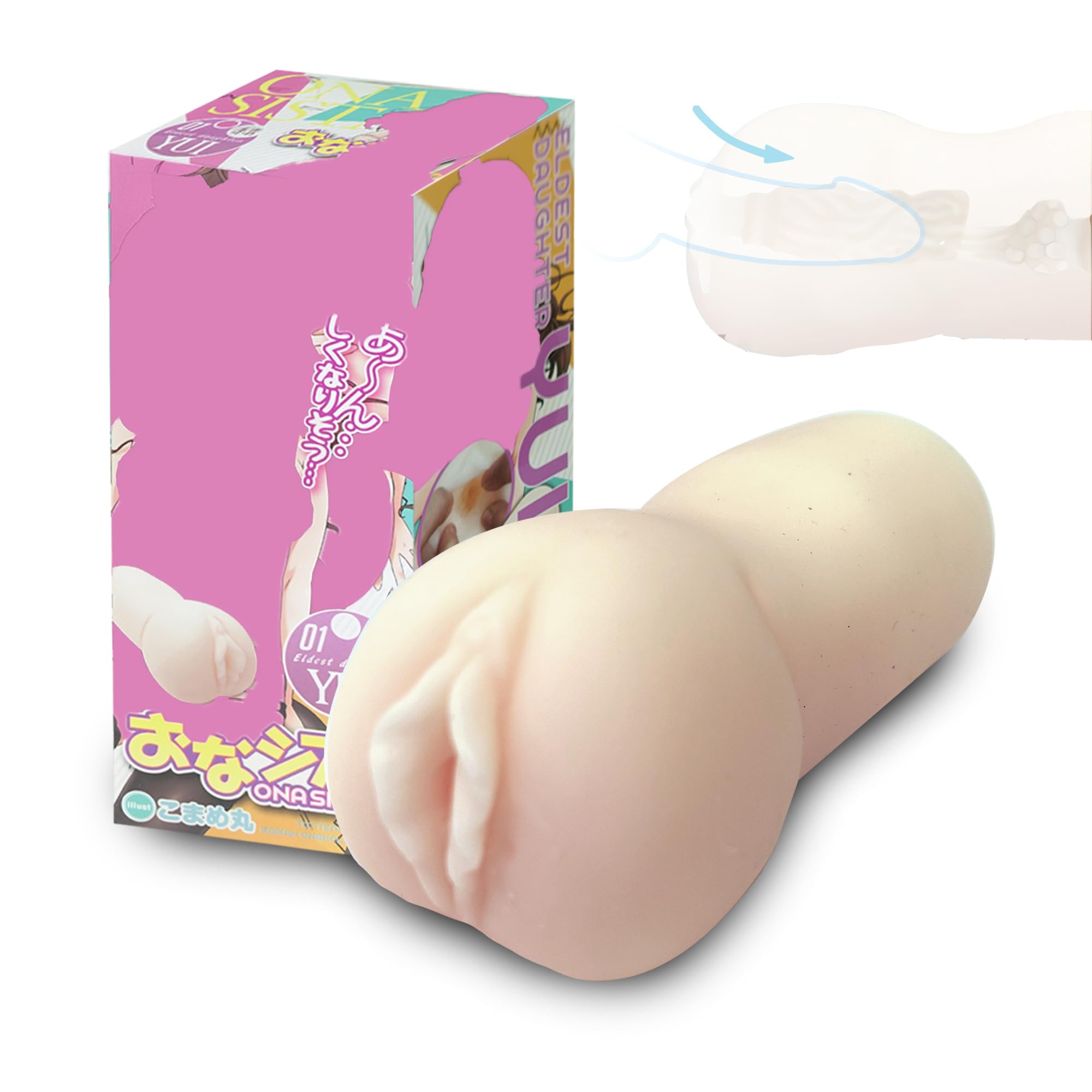 Amazon.com: Male Masturbator Pocket Pussy 3D Textured Adult Sex Toy, Penis  Pleasure Stroker Deep and Tight Vagina Masturbation Cup Silicone Onahole  for Men Easy to Carry OH-002 : Health & Household