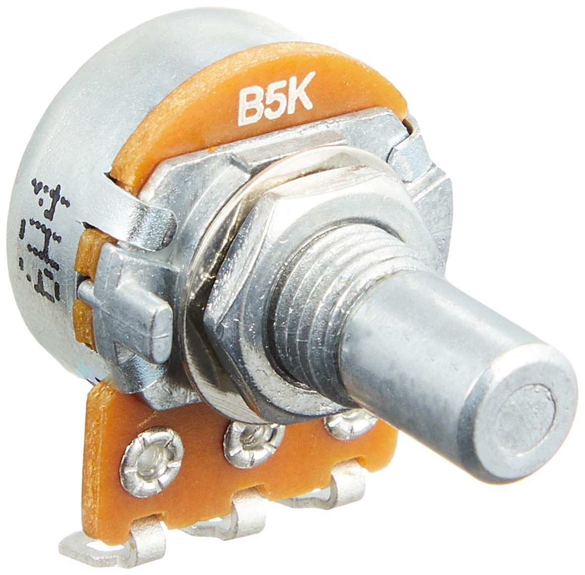 【Alpha】アルファ電子 16mm ポット 可変抵抗 エフェクターパーツ Bカーブ 5kオーム 3個TAE-VRP16-B5k-3p