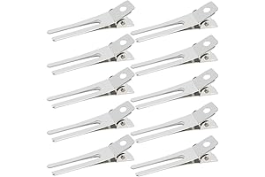 50pcs Small Duckbill Hair Clips, 1.8 Inch Metal Alligator Hairpins for Styling