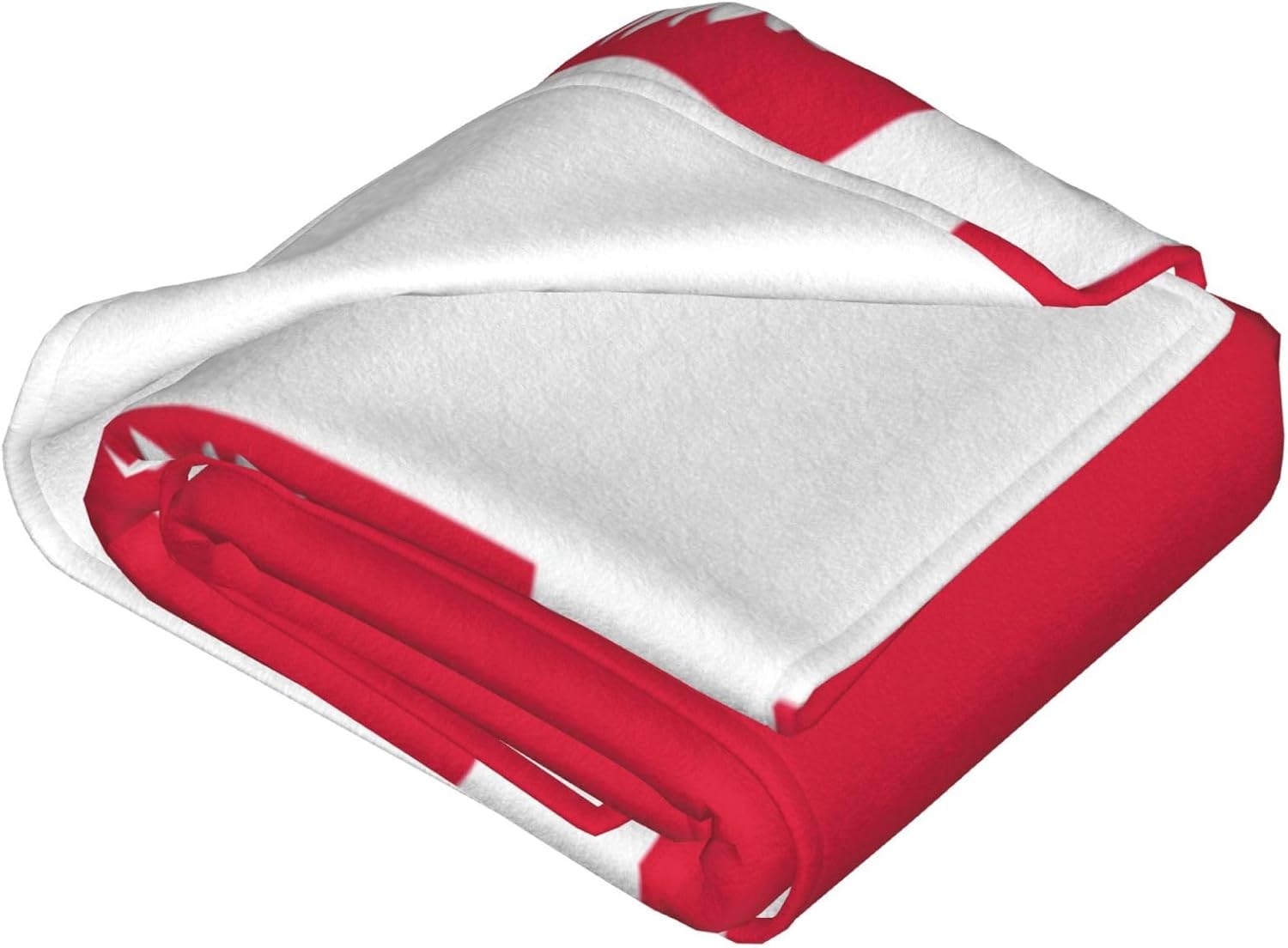 Cute Poland Flag Blanket Soft Cozy Flannel Blanket Lightweight Polish Throw Blankets for Bed Couch Sofa 80"X60"