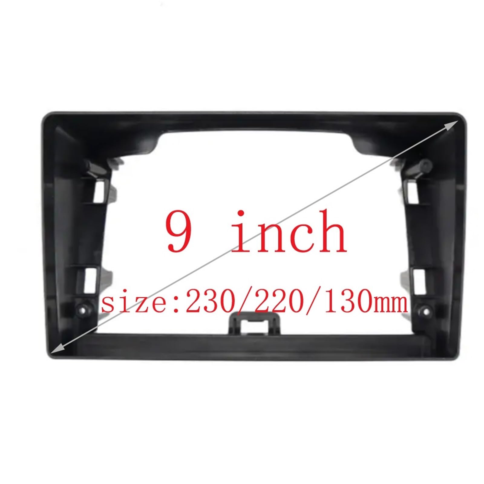 Marco Panel Radio Estéreo Para Kia Para Sorento 2002-2006 2 DIN