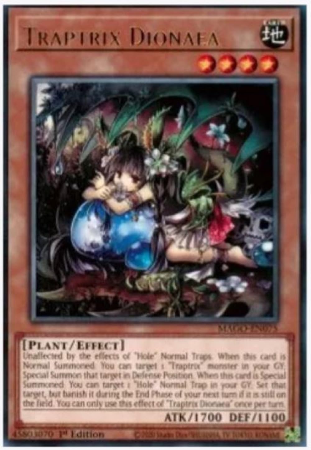 Yu-Gi-Oh - Traptrix Dionaea MAGO-EN075 Oro Raro 1a Edizione - Oro Massimo