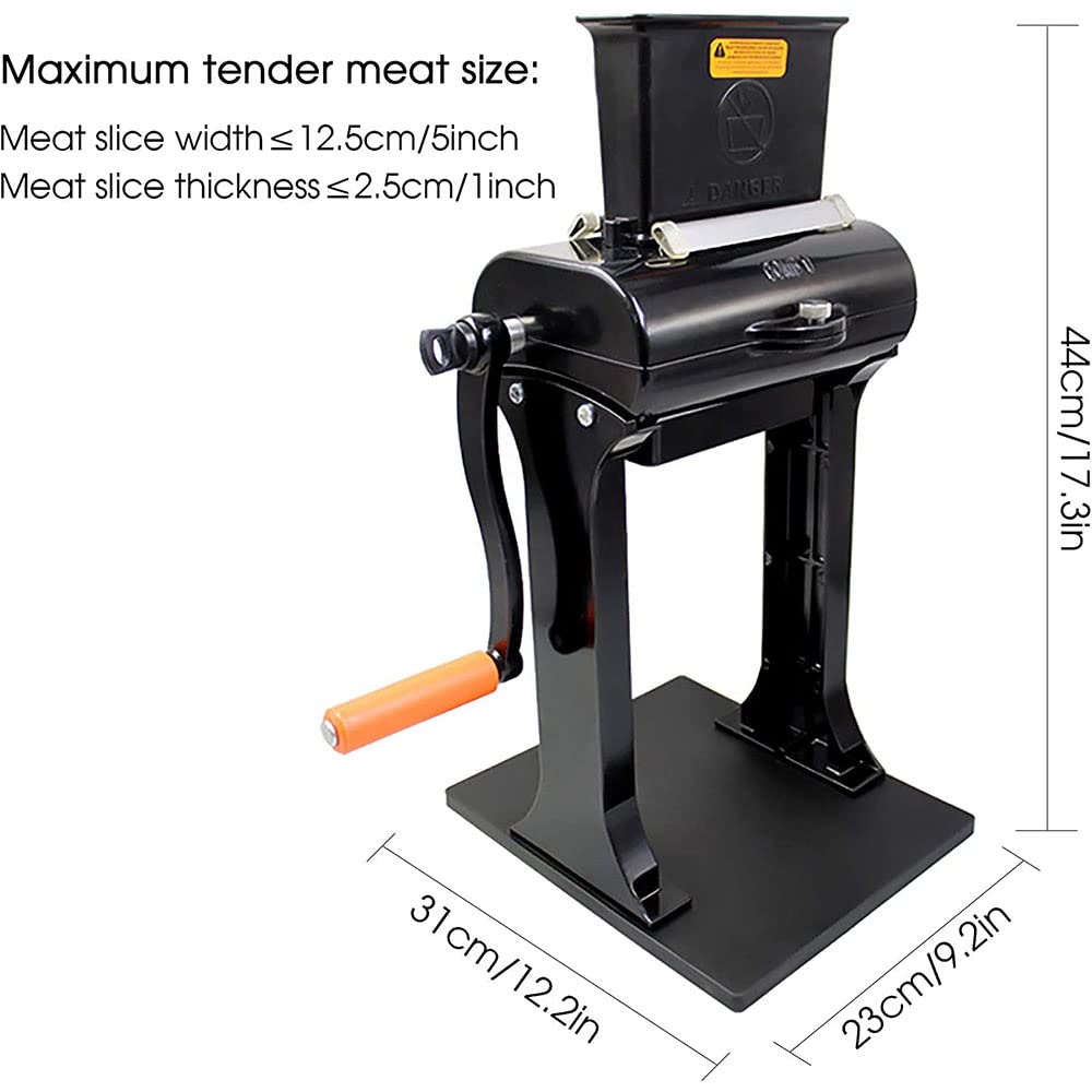 Tendenziatore Manuale Verticale della Carne, Macchina di Allentamento della Carne, Affettatrice Multifunzionale E Trituratore, Set di Affettatrici A Strappo della Carne