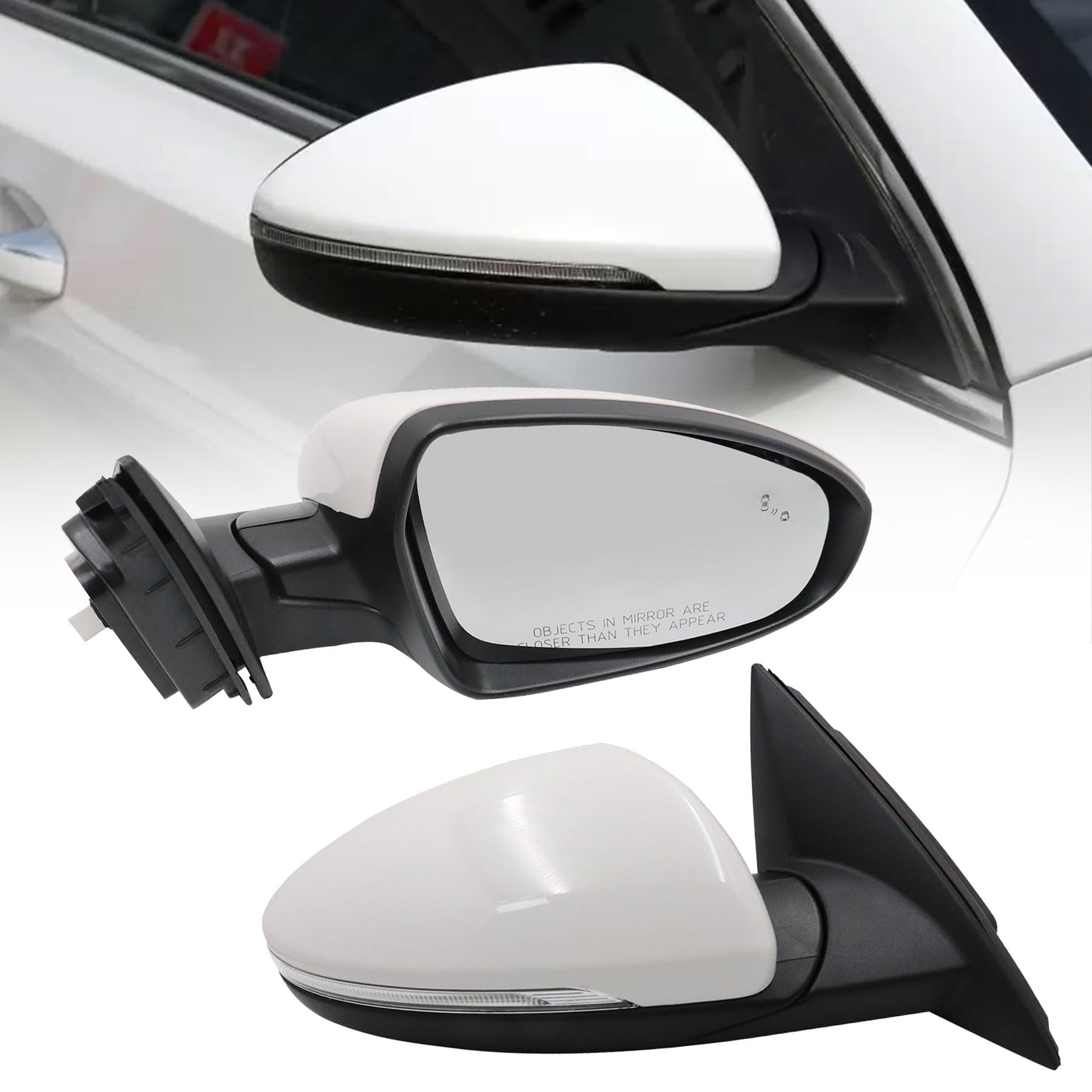 【独男独猫】unit.mfg mountainfree 157 Amazon.com: XQSMWF 8 Pins Right Passenger Side Mirror Assembly