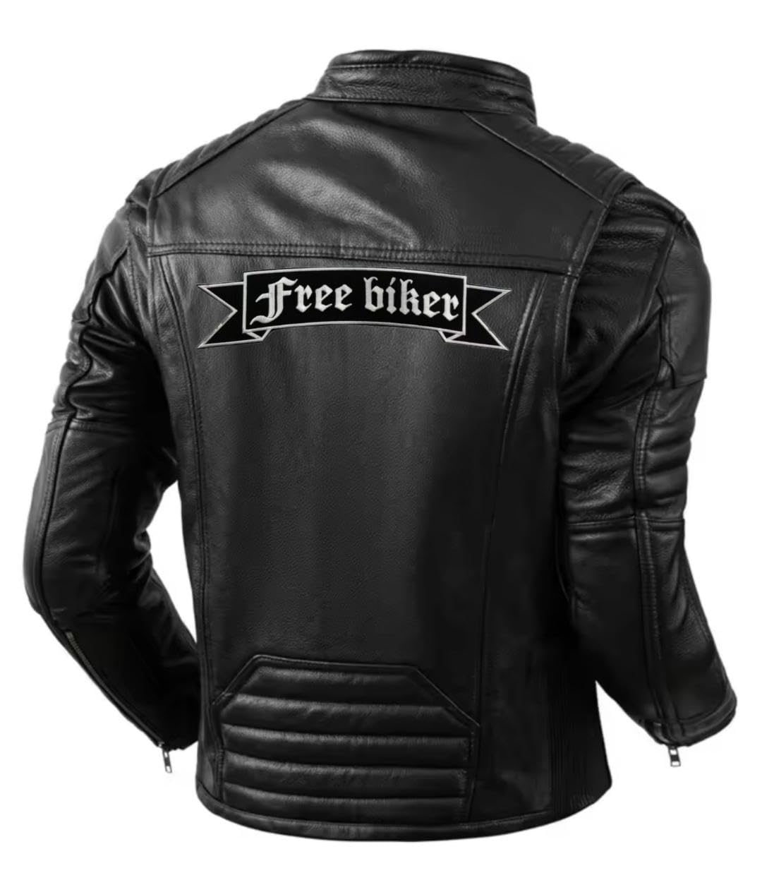 Toppa Termoadesiva Biker 'Lucky Garage' – Diavolo, Carte E Pin-up, Da Stirare Su Giacca Moto - 3