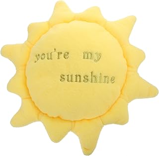DONFAMDS Almohada de Sol Toys Home Decor Almohada para automóvil Cushion Almohada para sofá Cojines Decorativos Almohada de Peluche de Juguete muñeca de Sol de Peluche paño Yellow